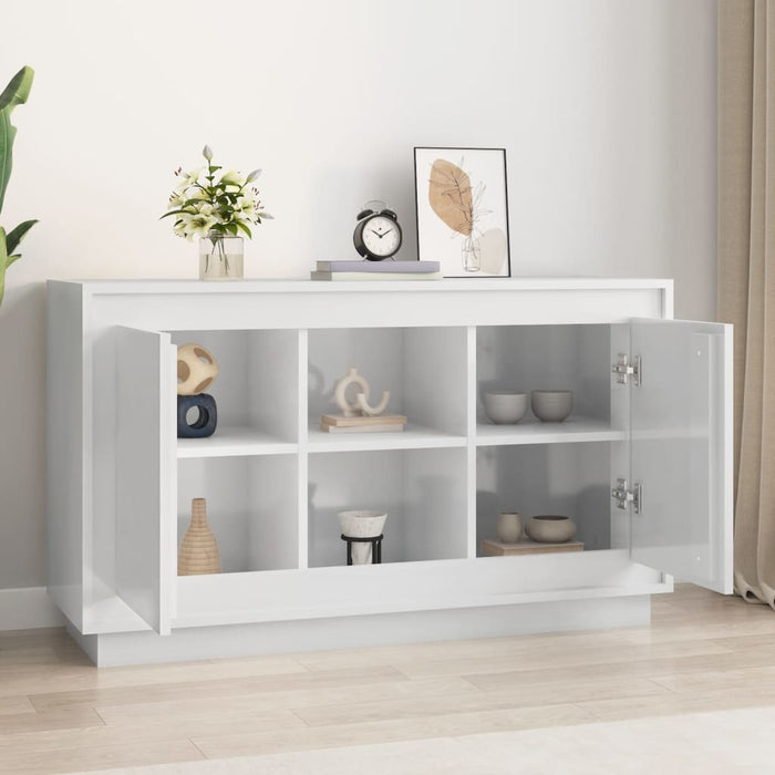 Dulap, alb extralucios, 102x35x60 cm, lemn prelucrat WALTI