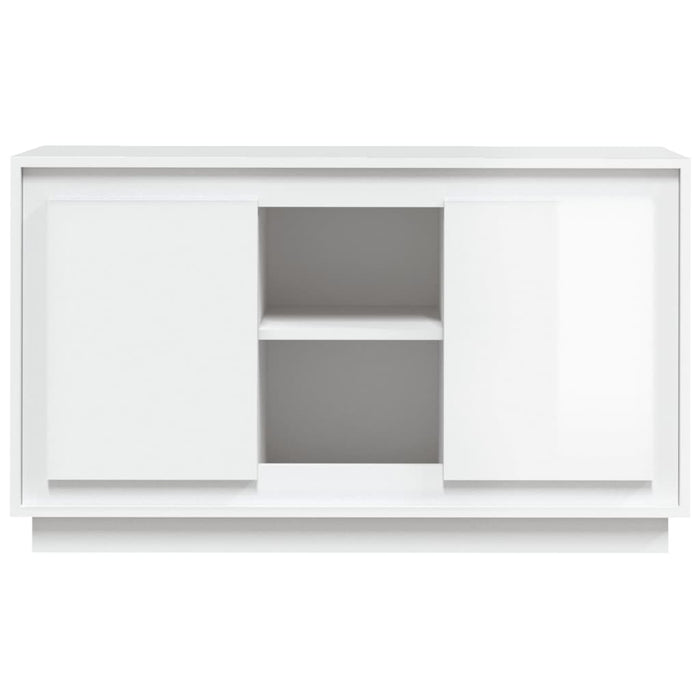 Dulap, alb extralucios, 102x35x60 cm, lemn prelucrat WALTI