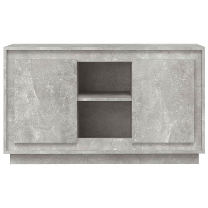 Dulap, gri beton, 102x35x60 cm, lemn prelucrat - WALTI WALTI