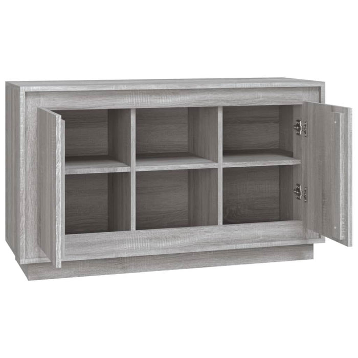 Servantă, gri sonoma, 102x35x60 cm, lemn prelucrat - WALTI WALTI