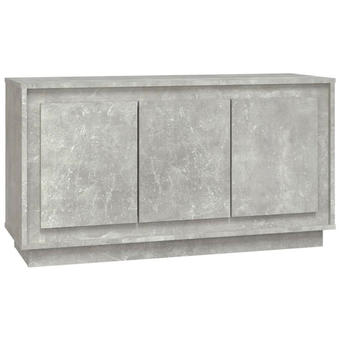 Servantă, gri beton, 102x35x55 cm, lemn prelucrat - WALTI WALTI