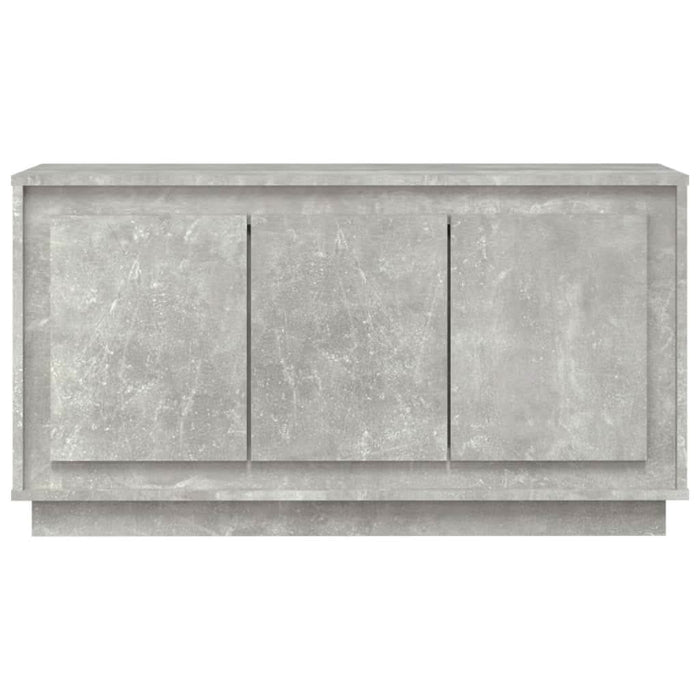 Servantă, gri beton, 102x35x55 cm, lemn prelucrat - WALTI WALTI