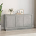 Servantă, gri beton, 102x35x55 cm, lemn prelucrat - WALTI WALTI