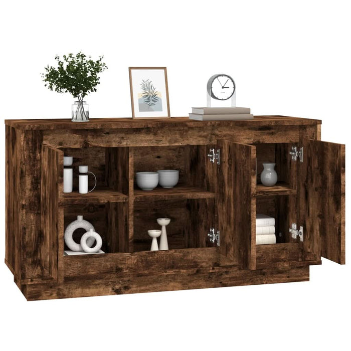 Dulap, stejar afumat, 102x35x55 cm, lemn prelucrat - WALTI WALTI