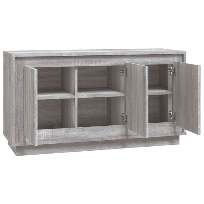 Servantă, gri sonoma, 102x35x55 cm, lemn prelucrat - WALTI WALTI