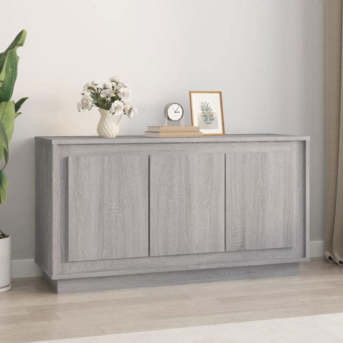 Servantă, gri sonoma, 102x35x55 cm, lemn prelucrat - WALTI WALTI