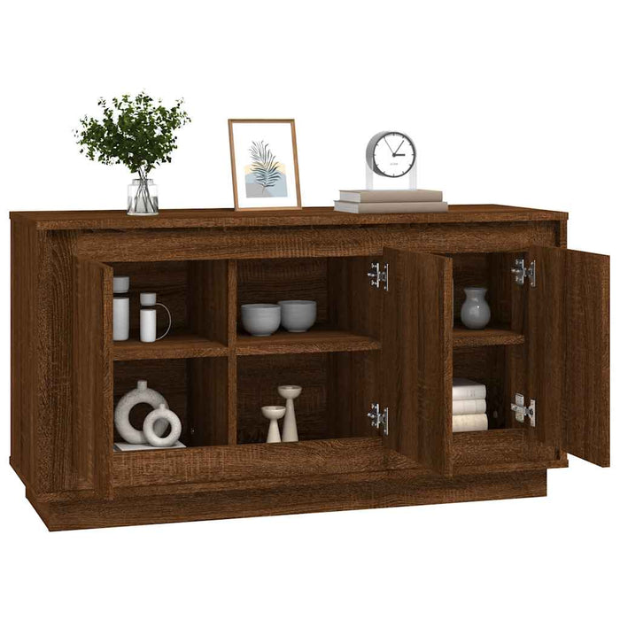 Dulap, stejar maro, 102x35x55 cm, lemn prelucrat WALTI