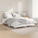 Cadru de pat, alb ,135x190 cm, lemn prelucrat - WALTI WALTI