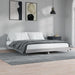 Cadru de pat, gri sonoma, 120x200 cm, lemn prelucrat - WALTI WALTI