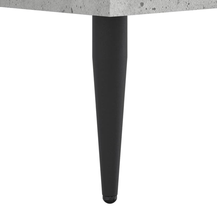 Cadru de pat, gri beton, 120x200 cm, lemn prelucrat - WALTI WALTI