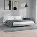 Cadru de pat, gri beton, 120x200 cm, lemn prelucrat - WALTI WALTI