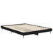 Cadru de pat, negru, 140x190 cm, lemn prelucrat - WALTI WALTI