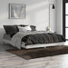 Cadru de pat, gri sonoma, 140x190 cm, lemn prelucrat - WALTI WALTI