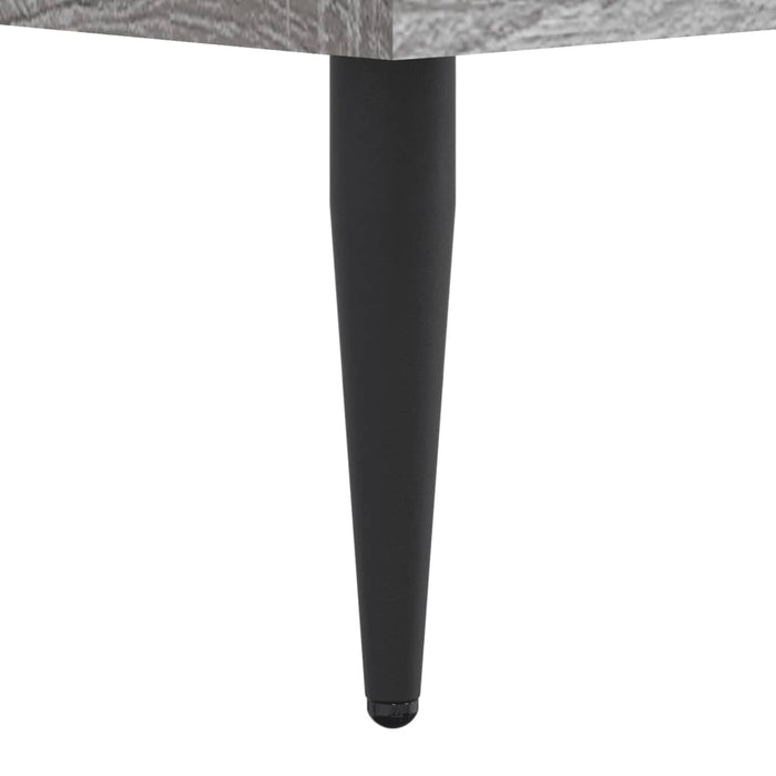 Cadru de pat, gri sonoma, 140x190 cm, lemn prelucrat - WALTI WALTI