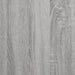 Cadru de pat, gri sonoma, 140x190 cm, lemn prelucrat - WALTI WALTI