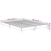 Cadru de pat, gri sonoma, 140x190 cm, lemn prelucrat - WALTI WALTI