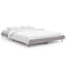 Cadru de pat, gri sonoma, 135x190 cm, lemn prelucrat - WALTI WALTI
