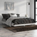Cadru de pat, gri sonoma, 135x190 cm, lemn prelucrat - WALTI WALTI
