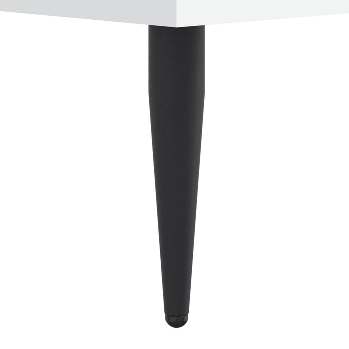 Cadru de pat, alb, 120x190 cm, lemn prelucrat WALTI