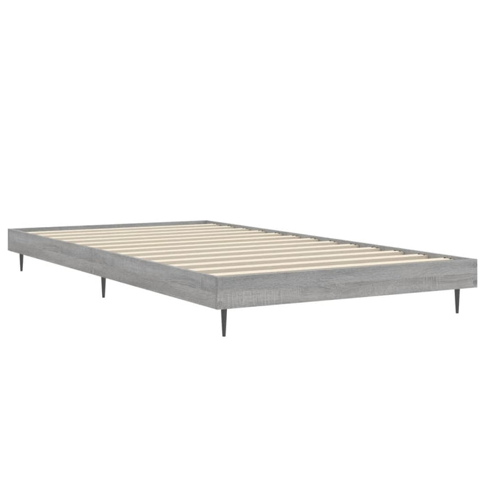 Cadru de pat, gri sonoma, 90x190 cm, lemn prelucrat - WALTI WALTI
