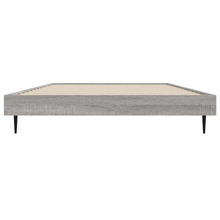 Cadru de pat, gri sonoma, 90x190 cm, lemn prelucrat - WALTI WALTI