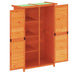 Șopron scule de grădină maro 83x57x140 cm lemn masiv de pin - WALTI WALTI