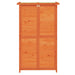 Șopron scule de grădină maro 83x57x140 cm lemn masiv de pin - WALTI WALTI