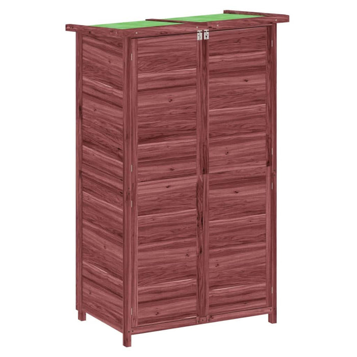 Magazie de unelte de grădină cafeniu 83x57x140cm lemn masiv pin - WALTI WALTI