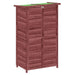 Magazie de unelte de grădină cafeniu 83x57x140cm lemn masiv pin - WALTI WALTI