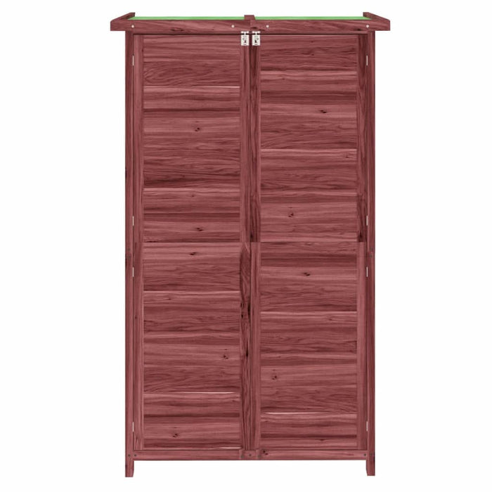Magazie de unelte de grădină cafeniu 83x57x140cm lemn masiv pin - WALTI WALTI