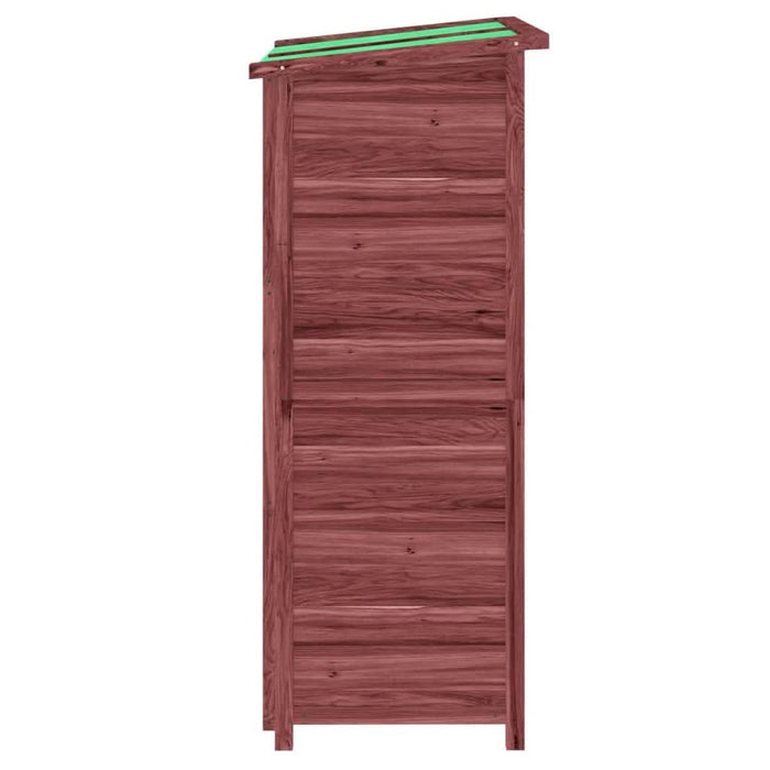 Magazie de unelte de grădină cafeniu 83x57x140cm lemn masiv pin - WALTI WALTI