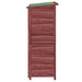 Magazie de unelte de grădină cafeniu 83x57x140cm lemn masiv pin - WALTI WALTI