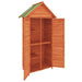 Magazie de unelte de grădină maro 89x52,5x175cm lemn masiv pin - WALTI WALTI