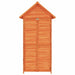 Magazie de unelte de grădină maro 89x52,5x175cm lemn masiv pin - WALTI WALTI