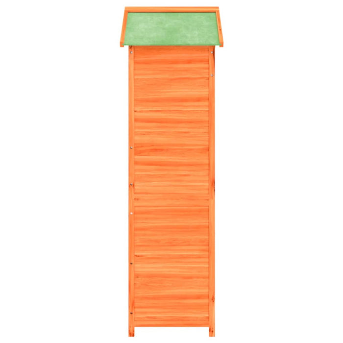 Magazie de unelte de grădină maro 120x53,5x170cm lemn masiv pin - WALTI WALTI