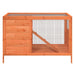 Cușcă pentru iepuri maro 103x44x69,5 cm lemn masiv de pin - WALTI WALTI