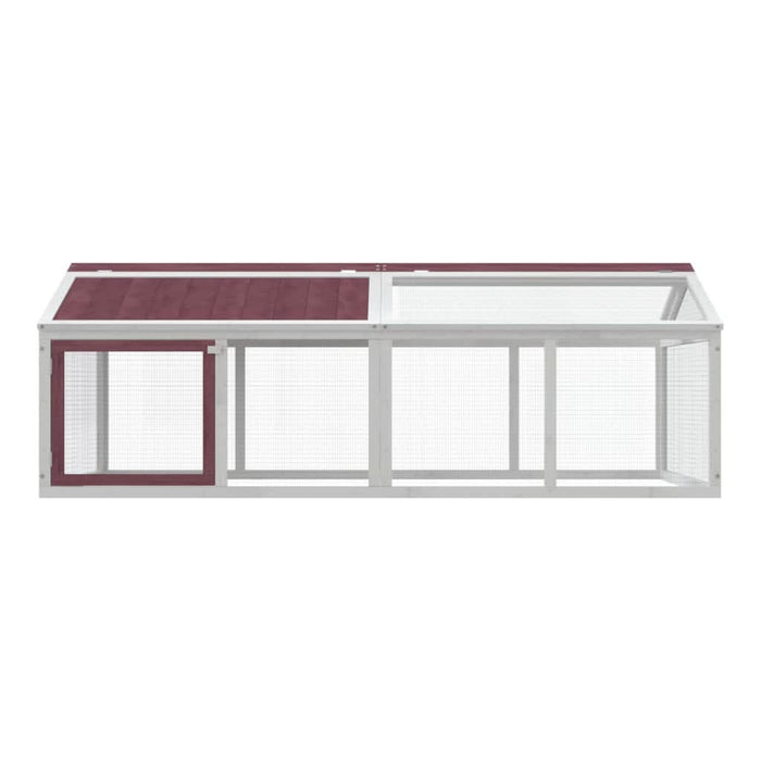 Cușcă pentru mișcare cafeniu 200x112,5x74 cm lemn masiv de pin - WALTI WALTI