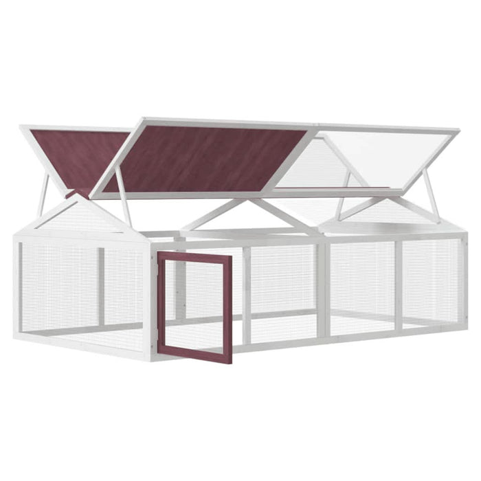 Cușcă pentru mișcare cafeniu 200x112,5x74 cm lemn masiv de pin - WALTI WALTI