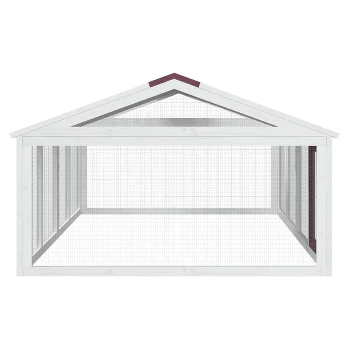 Cușcă pentru mișcare cafeniu 200x112,5x74 cm lemn masiv de pin - WALTI WALTI