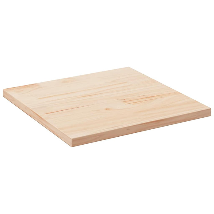 Blat de masă pătrat din lemn masiv de pin 80x80x2,5 cm WALTI