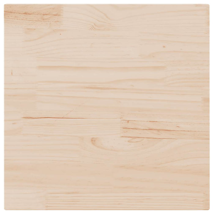 Blat de masă pătrat din lemn masiv de pin 80x80x2,5 cm WALTI