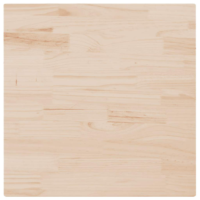 Blat de masă, 90x90x2,5 cm, lemn masiv de pin, pătrat - WALTI WALTI