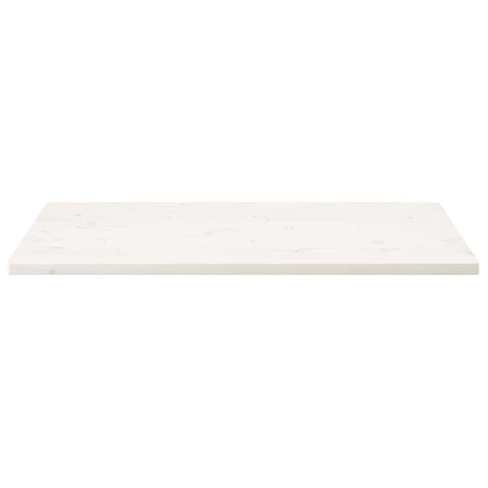 Blat de masă alb 110x55x2,5 cm lemn masiv de pin dreptunghiular - WALTI WALTI