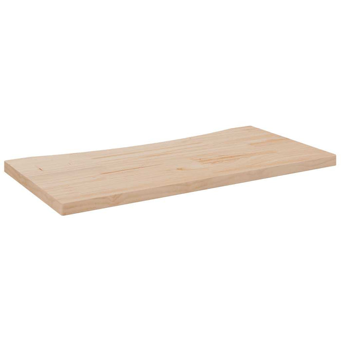 Blat de birou, 80x40x2,5 cm, lemn masiv de pin - WALTI WALTI