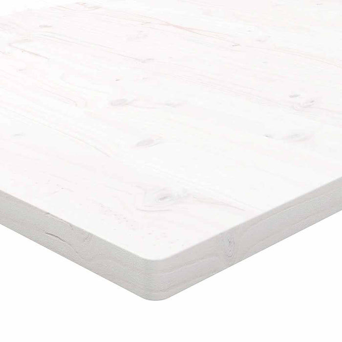 Blat de birou, alb, 80x40x2,5 cm, lemn masiv de pin - WALTI WALTI