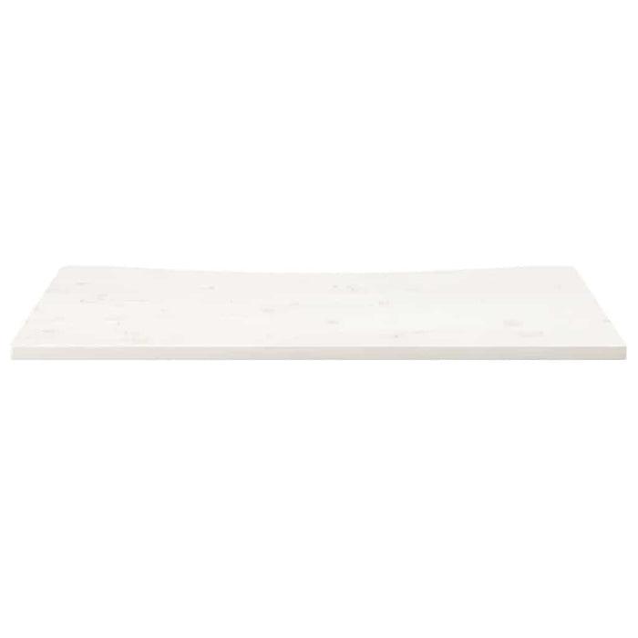 Blat de birou, alb, 100x50x2,5 cm, lemn masiv de pin - WALTI WALTI
