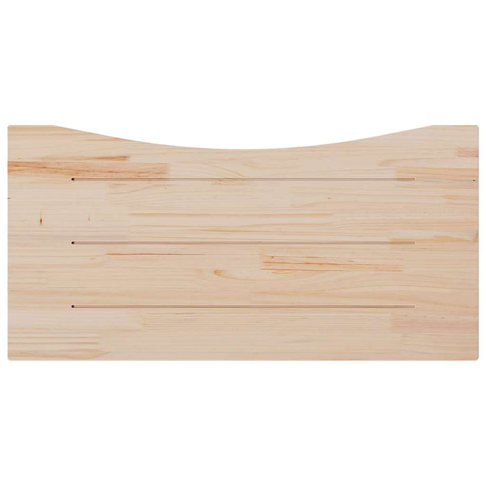 Blat de birou, 110x55x2,5 cm, lemn masiv de pin WALTI