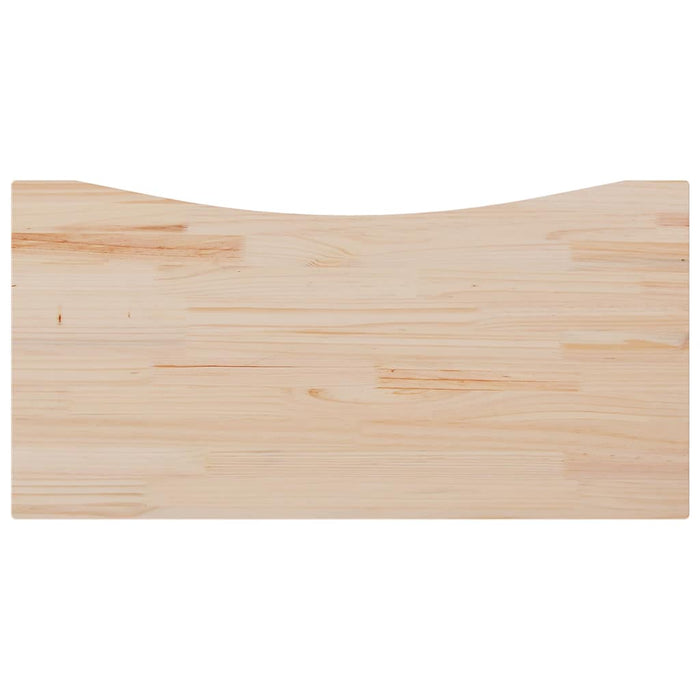 Blat de birou, 110x55x2,5 cm, lemn masiv de pin WALTI