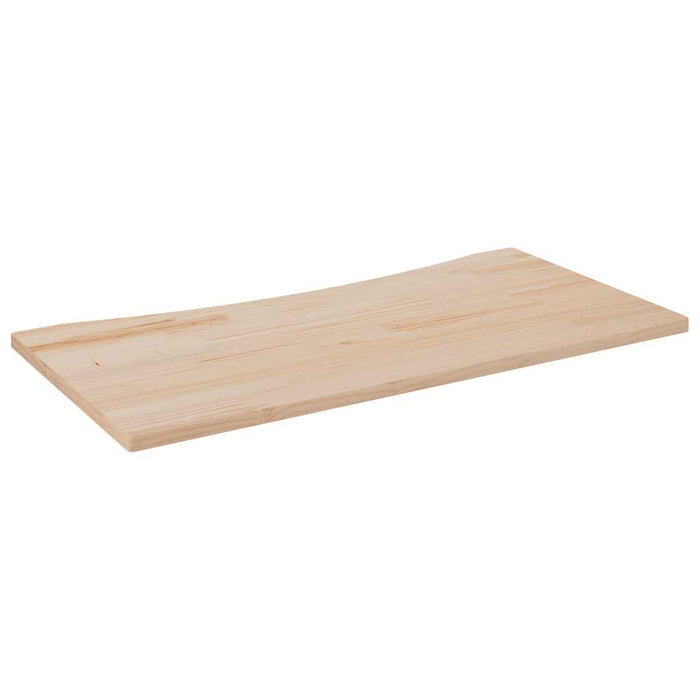Blat de birou, 110x60x2,5 cm, lemn masiv de pin WALTI