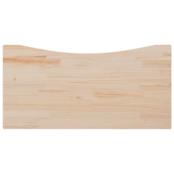 Blat de birou, 110x60x2,5 cm, lemn masiv de pin WALTI